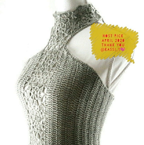 Fashion & Yarn Tops - 💲  SOLD    Crop, Halter, Boho, Crochet